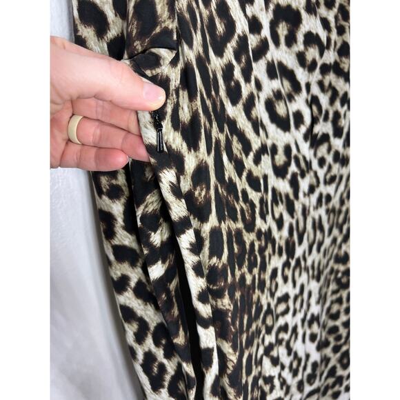 Rag & Bone 100% Silk Dress Leopard Animal Print Short Mini 2 / XS - Picture 8 of 10